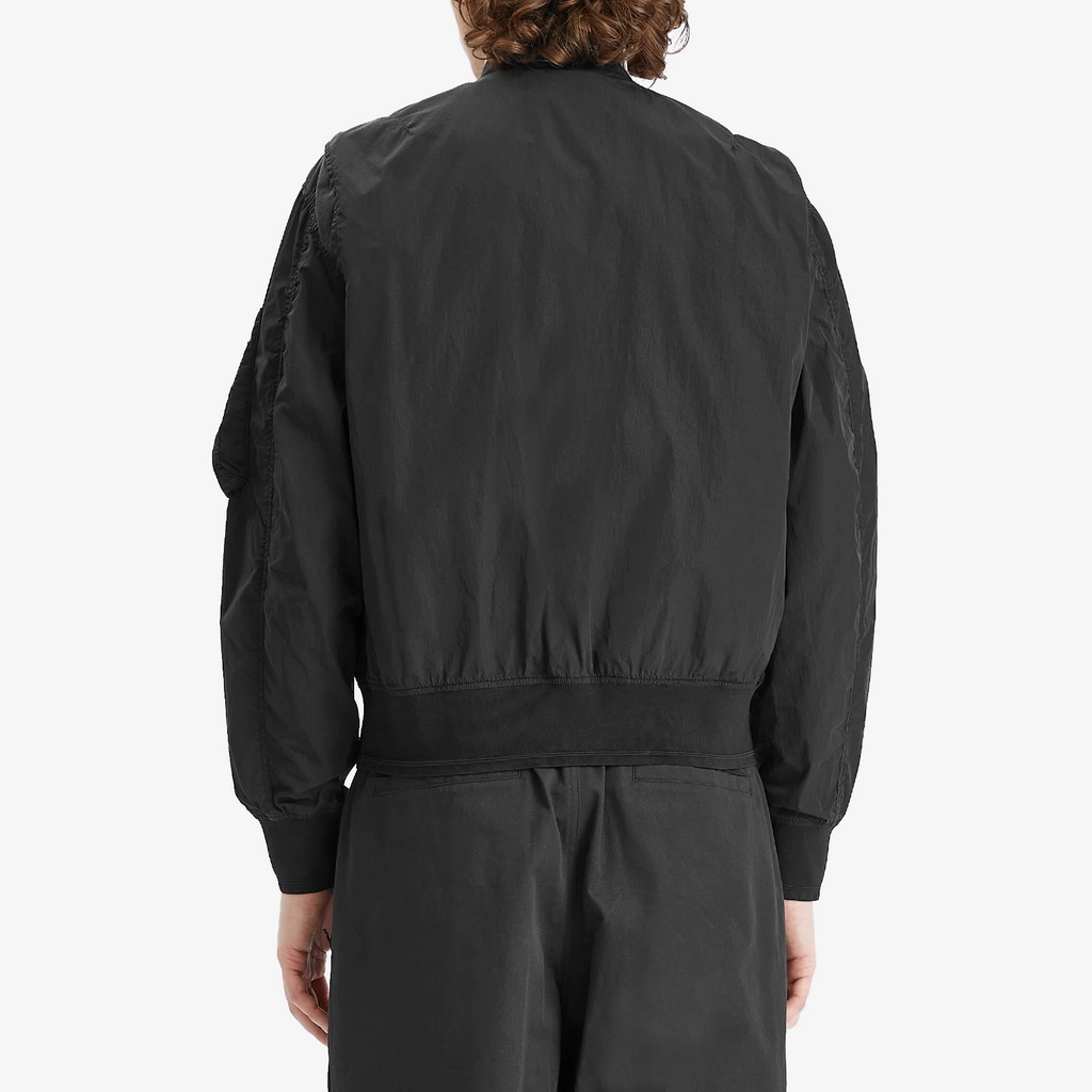 CP Company Men's Chrome-R Multipocket Bomber Jacket Black